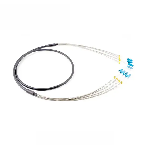 Cpri Outdoor Waterproof LC Sc FC 4 Fibers Fiber Optic Patch Cable 