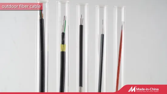 Factory Supply Outdoor Fiber Cable Direct Burial Fiber Optic Cable GYXTW53 