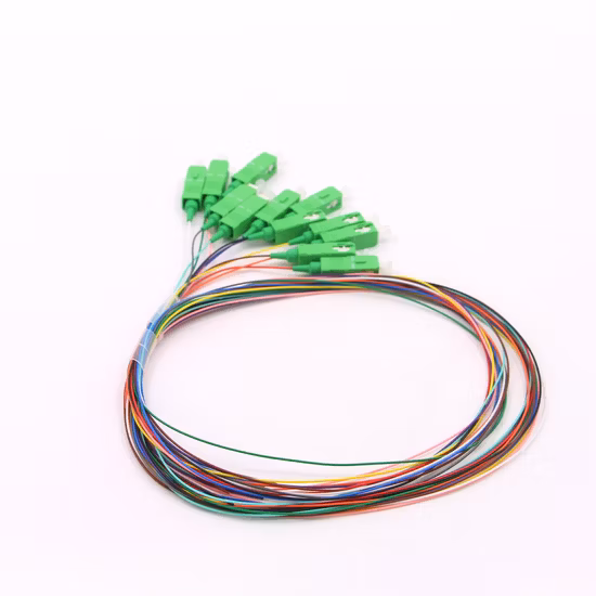 China FTTH 2/4/6/8/12/16/24 Core MPO/MTP LC/Sc/St/FC/Mu E2K Connector Indoor Outdoor Armoured Drop LSZH PVC Fiber Optic Optical Patch Cord Pigtail Jumper Cable