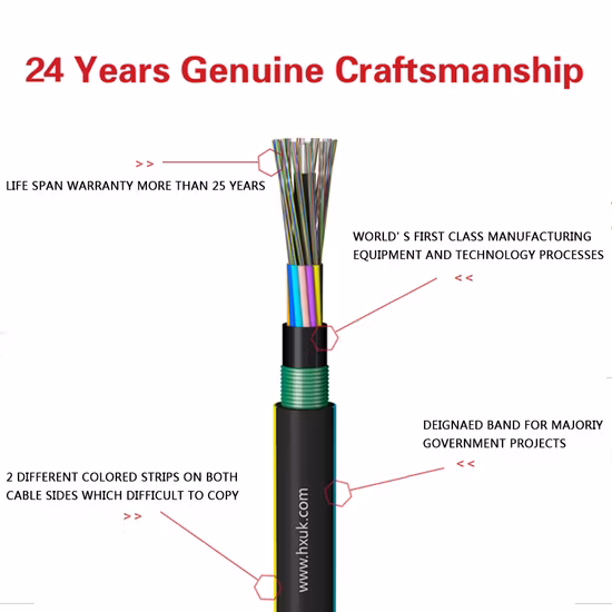 Outdoor Indoor Single Mode G657a2 Fiber Optic Ftth Drop Cable