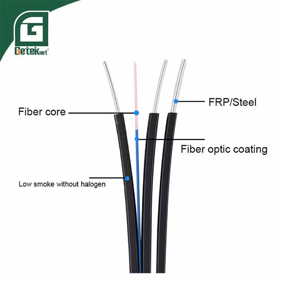 FTTH Indoor Outdoor 2 Core Self