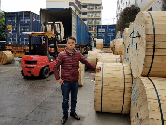 Optical Fiber Cable GYXTW Duct / Aerial Fiber Optic Cable 