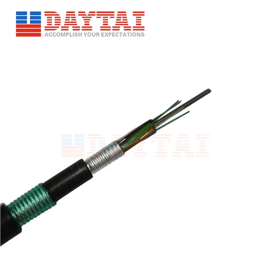 Aerial & Duct & Direct Burial 2~144 Core GYTA53 Outdoor Fiber Optic Cable 