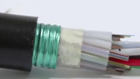 China Wholesale Price Armor Loose Tube Filled with Jelly Steel Wire Central Strength Member Duct Fiber Optic Cable for Outdoor 