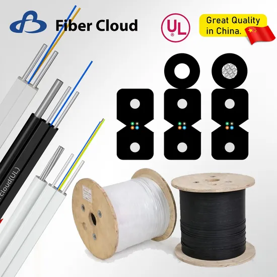 Singlemode Single Core UL LSZH Ofnp Low Friction FTTH Fiber Optic Cable 