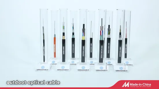 Outdoor Aerial Self Supporting G652D ADSS Fiber Optic Cable 